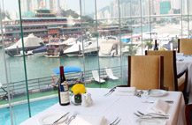 hong kong yacht club restaurant